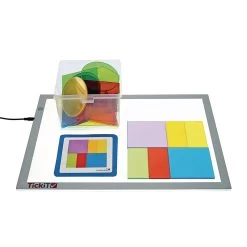 Excellerations® STEM Translucent Attribute Shapes 36 Pieces 9 Excellerations® STEM Translucent Attribute Shapes 36 Pieces -Children School Supplies S650208 0