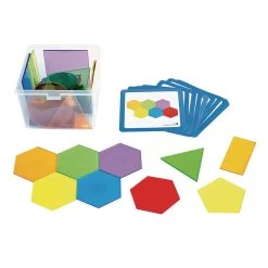 Excellerations® STEM Translucent Attribute Shapes 36 Pieces 15 Excellerations® STEM Translucent Attribute Shapes 36 Pieces -Children School Supplies S650208 6