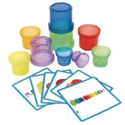 Excellerations® EarlySTEM™ Stacking Translucent Cups