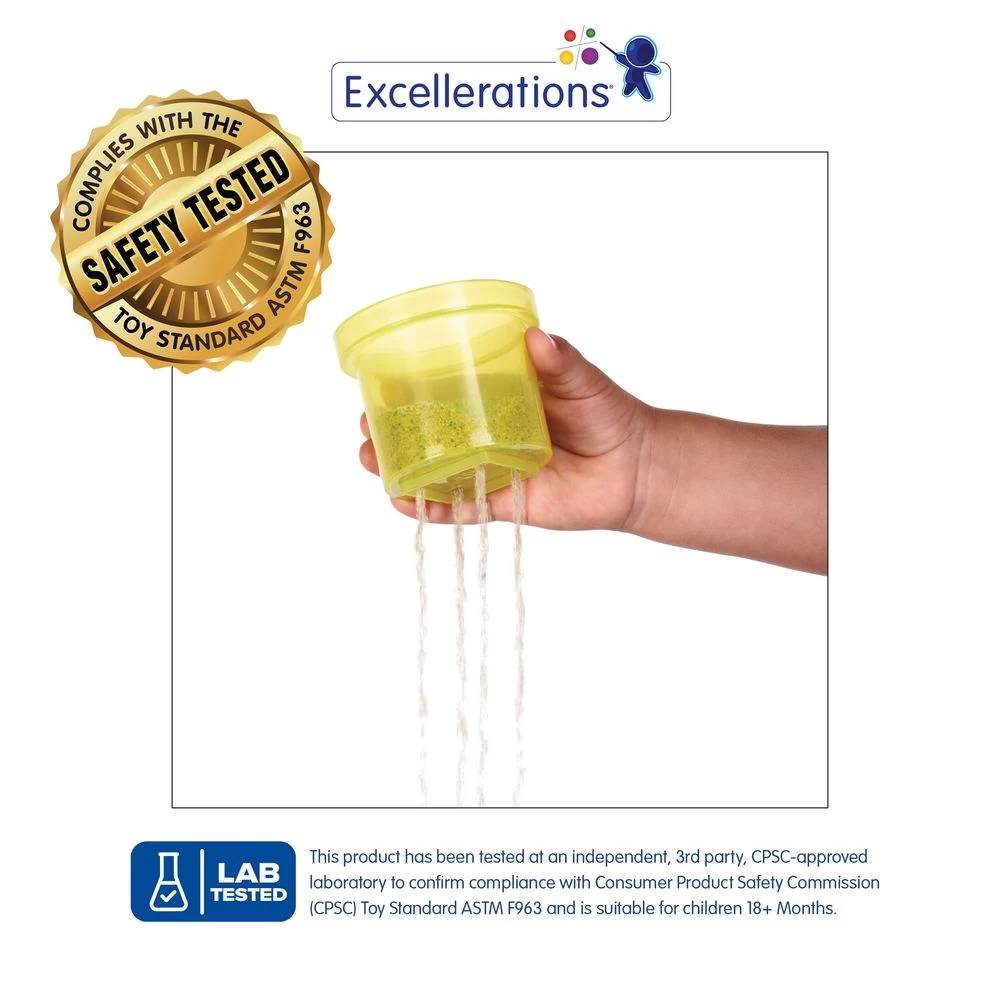 Excellerations® EarlySTEM™ Stacking Translucent Cups 2 Excellerations® EarlySTEM™ Stacking Translucent Cups - Image 2
