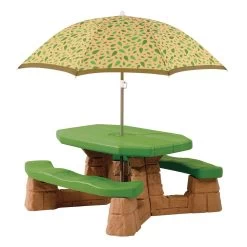 Step2 Naturally Playful Picnic Table With Umbrella
