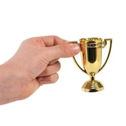 8 GOLD TROPHY CUPS -Children School Supplies S660881 2