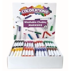 Colorations® Washable Chubby Markers Classroom Pack Set Of 128