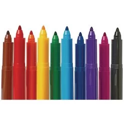 Colorations® Washable Triangular Markers Classroom Value Pack - Set Of 100 -Children School Supplies S664170 3