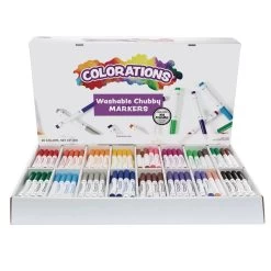 Colorations® Washable Chubby Marker Smart Value Pack - Set Of 300