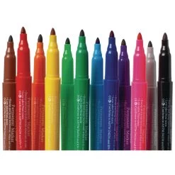 Colorations® Permanent Marker Classroom Value Pack - 84 Pieces -Children School Supplies S664174 2