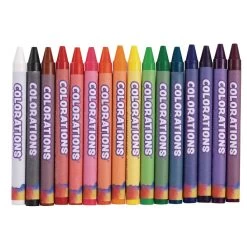 Colorations® Regular Crayons - Set Of 16 -Children School Supplies S664186 1
