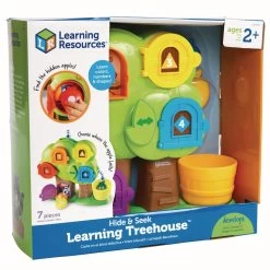 Learning Resources Hide & Seek Learning Tree House -Children School Supplies S665773 2