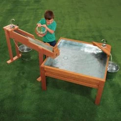 Excellerations® Outdoor Water Trellis And Panning Table With Pumps -Children School Supplies S665970 1