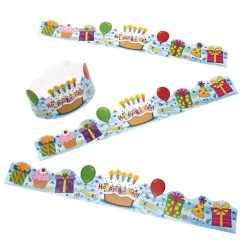 Birthday Crowns - Set Of 30 -Children School Supplies S676819 1
