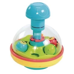 Push And Spin Popping Top