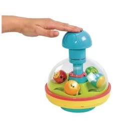 Push And Spin Popping Top -Children School Supplies S678917 1