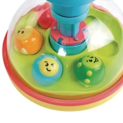 Push And Spin Popping Top -Children School Supplies S678917 2