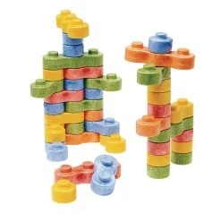 Recyclable Construction Blocks - Set Of 80