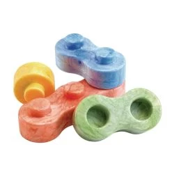 Recyclable Construction Blocks - Set Of 80 -Children School Supplies S680217 3