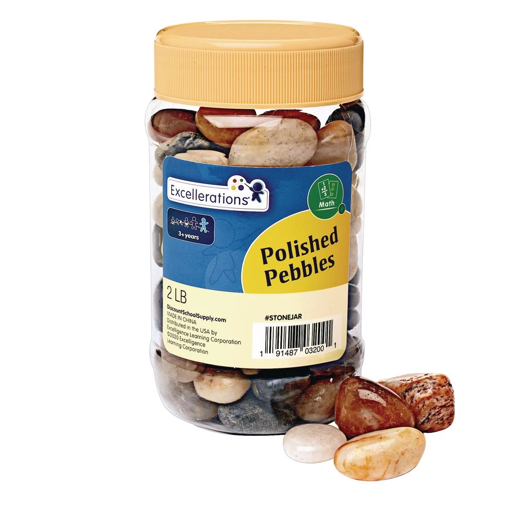 Excellerations® Polished Pebbles - 2 Lbs. 5 Excellerations® Polished Pebbles - 2 Lbs. - Image 5