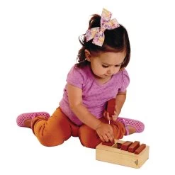 Excellerations® EarlySTEM™ Size Sorting Tower 8 Excellerations® EarlySTEM™ Size Sorting Tower -Children School Supplies S684633 2