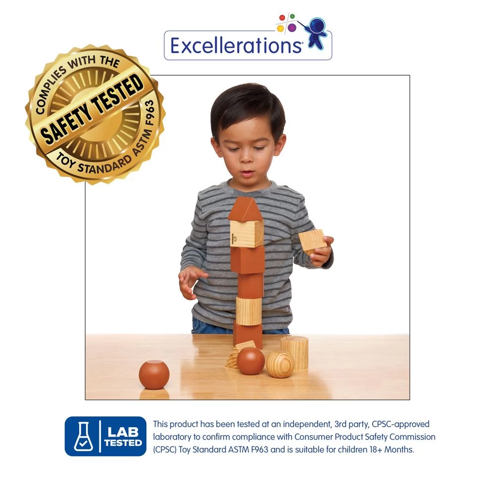 Excellerations® EarlySTEM™ Engineered To Build Toddler Blocks 2 Excellerations® EarlySTEM™ Engineered To Build Toddler Blocks - Image 2