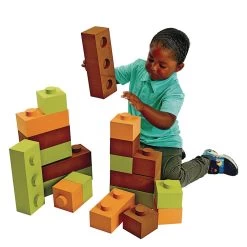 Excellerations® Jumbo Interlocking Blocks -Children School Supplies S687322 2