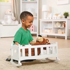 Melissa & Doug Play Doll Cradle -Children School Supplies S695599 1