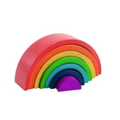 Rainbow Architect Block Set -Children School Supplies S695749 1