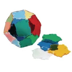 Crystal Polydron 24 Pentagons Set