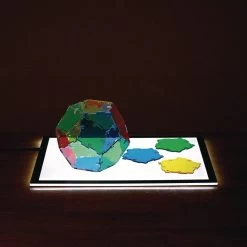 Crystal Polydron 24 Pentagons Set -Children School Supplies S696434 1