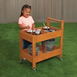 Excellerations® Outdoor Rolling Storage Cart -Children School Supplies S697288 3