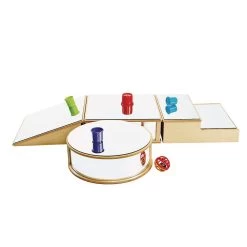 Infant Floor Mirror Platforms, Set Of 4