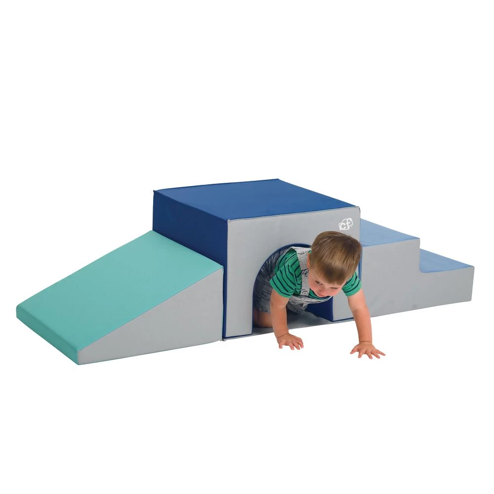 Soft Tunnel Climber, 3 Pc. Set Contemporary Colors 2 Soft Tunnel Climber, 3 Pc. Set Contemporary Colors - Image 2