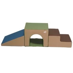 Soft Tunnel Climber, 3pc Set - Woodland Colors