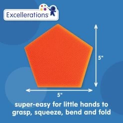 Excellerations® Sensory Silicone Shapes Set Of 8 -Children School Supplies S699081 2