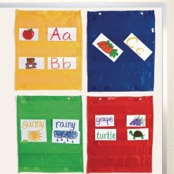 Learning Resources Magnetic Pocket Chart Squares - Set Of 4