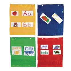 Learning Resources Magnetic Pocket Chart Squares - Set Of 4 -Children School Supplies S699452 2