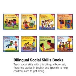 Learn To Get Along Bilingual Book - Set Of 8