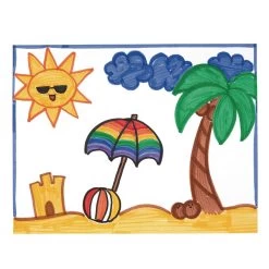 Colorations® Chubby Markers, 112 Markers, 2 Buckets & 3 Sets, 11 Colors -Children School Supplies S706430 6