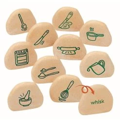 Sensory Outdoor Play Stones - Set Of 26 -Children School Supplies S708847 3