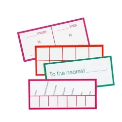 Really Good Stuff® Number Of The Day Space-Saver Pocket Chart™ - 34 Cards 9 Really Good Stuff® Number Of The Day Space-Saver Pocket Chart™ - 34 Cards -Children School Supplies S709589 3