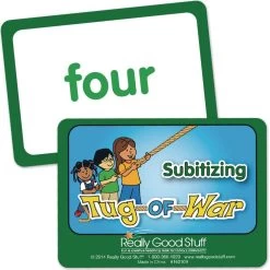 Really Good Stuff® Tug Of War - Subitizing -Children School Supplies S709592 1