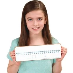 Really Good Stuff® Number Lines 0-10 And 0-20 Dry-Erase Boards - 6 Boards -Children School Supplies S709598 1