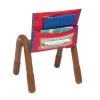 Early Childhood Deluxe Chair Pockets With Pencil Case- 6 Pack - Red/Blue