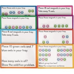 Numbers To 20 Magnets And Task Cards Kit -Children School Supplies S710604 2