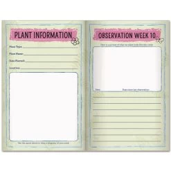 Plant Observation Journals And Wonder Soil Kit -Children School Supplies S710610 2