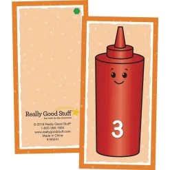 Really Good Stuff® What’s Cookin’? Math Food Pairs Matching Game - Kindergarten 7 Really Good Stuff® What’s Cookin’? Math Food Pairs Matching Game - Kindergarten -Children School Supplies S710646 1