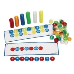 Excellerations® Translucent Stackable Counters - 500 Pieces 5 Excellerations® Translucent Stackable Counters - 500 Pieces -Children School Supplies S714918 0