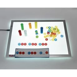 Excellerations® Translucent Stackable Counters - 500 Pieces 7 Excellerations® Translucent Stackable Counters - 500 Pieces -Children School Supplies S714918 2