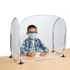 Excellerations® Fold-Up Portable Desktop Barrier