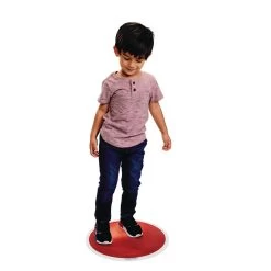 Excellerations® Glitter Circle Liquid Tile - Red