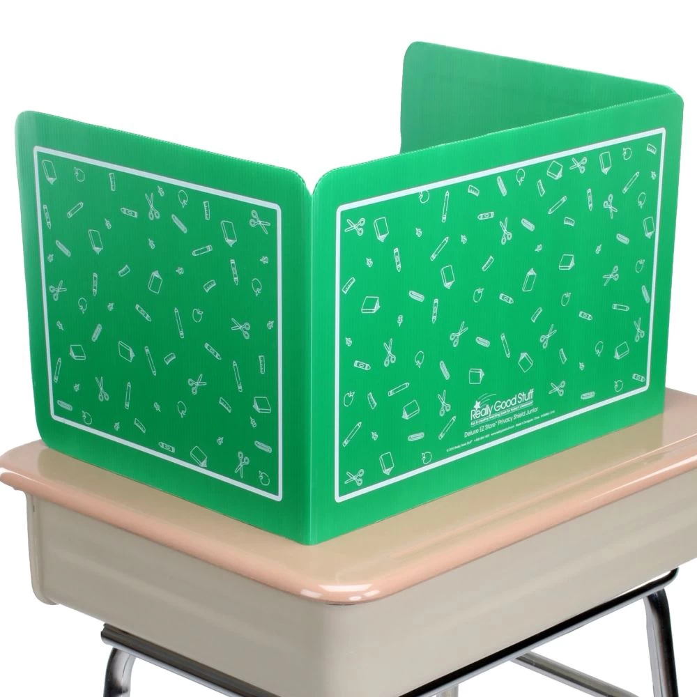 Easy-To-Clean, Protective Plastic Privacy Shields - Set Of 6 3 Easy-To-Clean, Protective Plastic Privacy Shields - Set Of 6 - Image 3