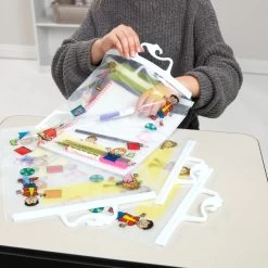 Really Good Stuff® Hang-Up Totes - Set Of 12 -Children School Supplies S723151 6